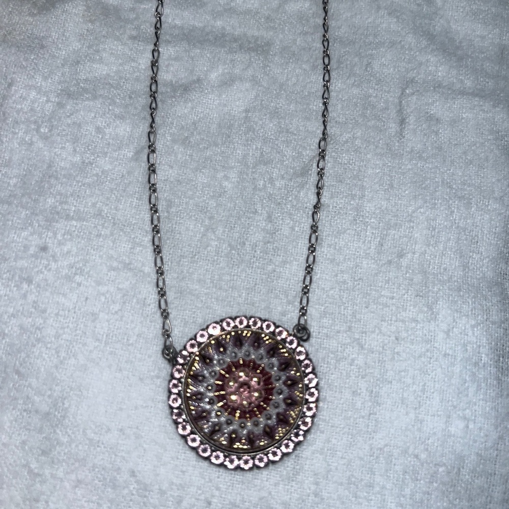 Sabika winter 2014 celestial medallion necklace